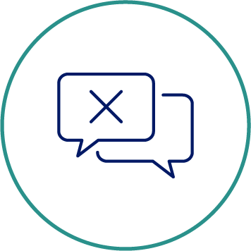 Insufficient dialogue icon