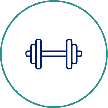 Icon of a weight
