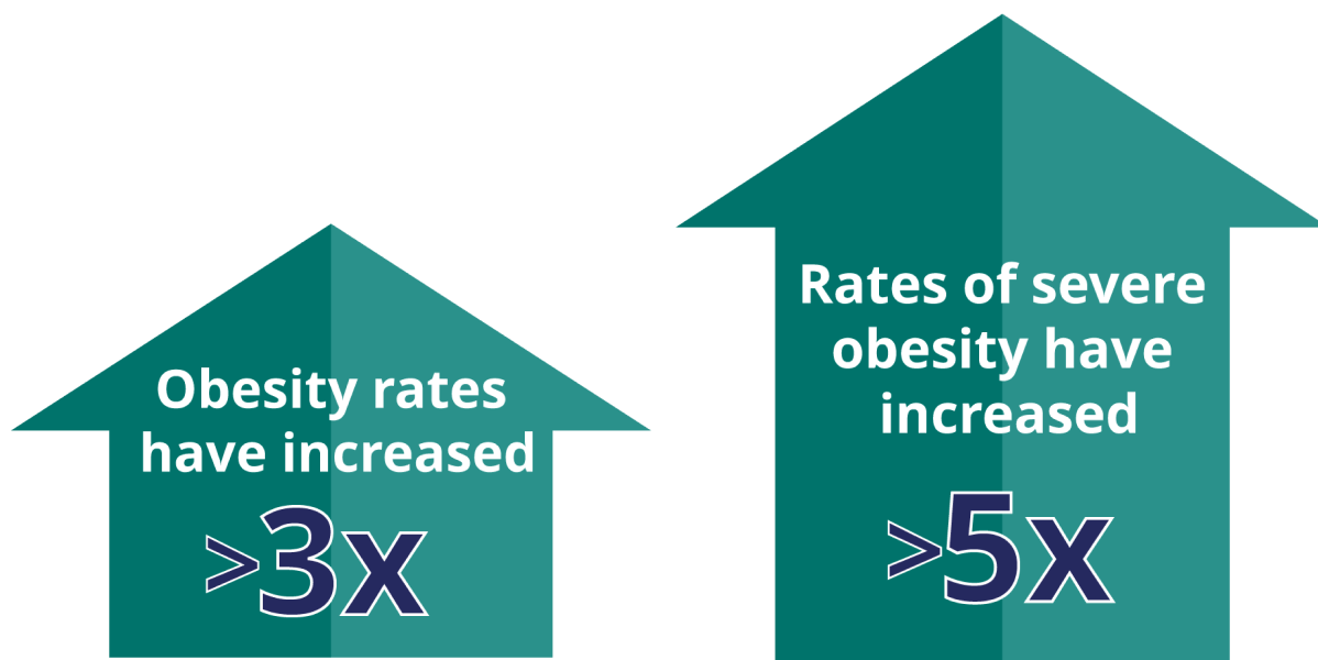 Obesity rates among youth statistic