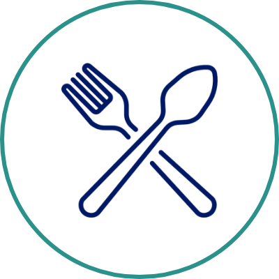 Icon of fork and spoon