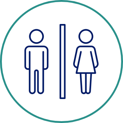 Icon of man and woman
