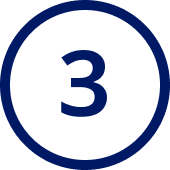 Icon of the number 3